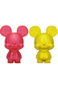 Disney Mini Hikari Vinyl Figuren Doppelpack Mickey Mouse Red & Yellow 2017 Fall Convention Exclusive