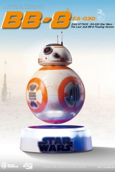 Star Wars Episode VIII Egg Attack Schwebe-Modell mit Leuchtfunktion BB-8 13 cm