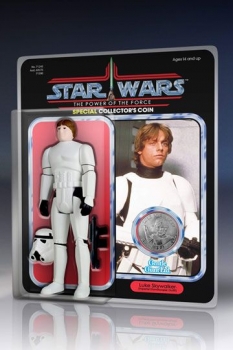 Star Wars POTF Jumbo Kenner Actionfigur Luke in Stormtrooper Disguise 30 cm