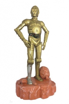Star Wars Gartendekoration Coloured C-3PO 42 cm