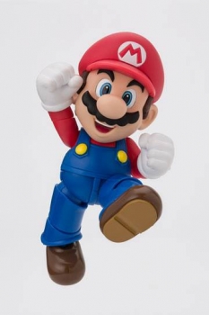 Super Mario Bros. S.H. Figuarts Actionfigur Mario New Package Ver. 10 cm