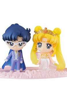 Sailor Moon Petit Chara Minifiguren 2er-Set Neo Queen Serenity & King Endymion 6 cm