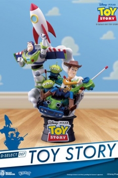 Toy Story D-Select PVC Diorama 15 cm