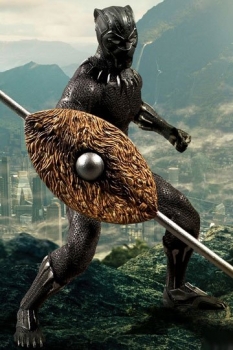 Marvel Universe Actionfigur 1/12 Black Panther 17 cm