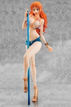 One Piece P.O.P OP Limited Edition PVC Statue 1/8 Nami New Ver. 22 cm
