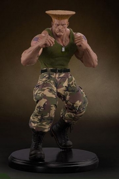 Street Fighter Mixed Media Statue 1/4 Guile Retail Version 44 cm