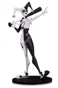 DC Artists Alley Vinyl Figur Harley Quinn Black & White by Hainanu Nooligan Saulque 17 cm