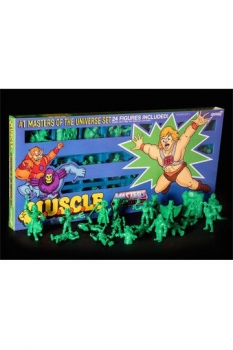 Masters of the Universe MUSCLE Figuren 24-er Pack grün 4 cm
