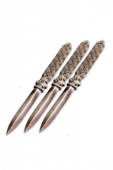 Assassins Creed Repliken 1/1 Aguilars Wurfmesser 3-er Set 16 cm