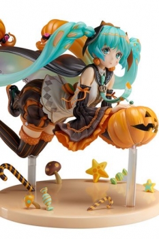 Vocaloid PVC Statue Hatsune Miku Trick or Miku 17 cm