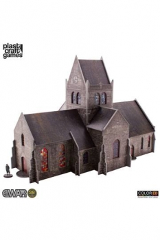 EWAR WWII ColorED Tabletop-Bausatz 28 mm Saint-Mère-Église
