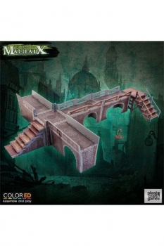 Malifaux ColorED Tabletop-Bausatz 32 mm Sewers Walkway Set