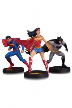 DC Designer Series Statuen 3er-Pack Trinity by Jim Lee 18 cm