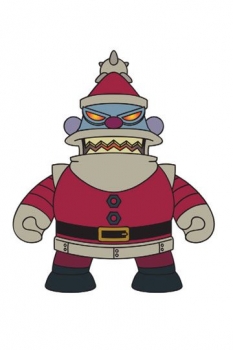 Futurama Vinyl Figur Robot Santa Naughty 15 cm