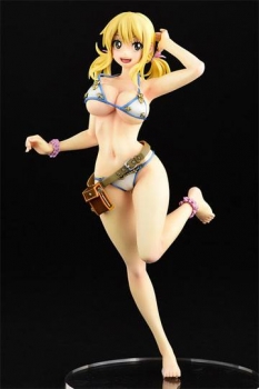 Fairy Tail Statue 1/6 Lucy Heartfilia Swimwear Gravure Style 23 cm