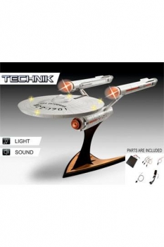Star Trek Level 5 Modellbausatz mit Sound & Leuchtfunktion 1/600 USS Enterprise NCC-1701