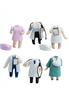 Nendoroid More Zubehör-6er-Set für Nendoroid Actionfiguren Dress-Up Clinic