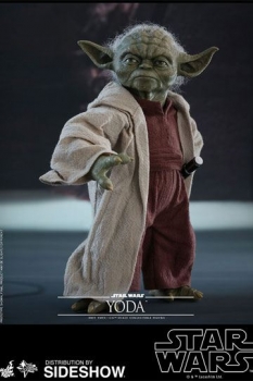 Star Wars Episode II Movie Masterpiece Actionfigur 1/6 Yoda 14 cm