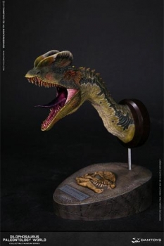 Paleontology World Museum Collection Series Büste Dilophosaurus Yellow Ver. 22 cm