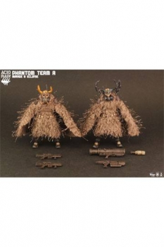 Acid Rain Actionfiguren 2er-Pack 1/18 Phantom Team A Mirage & Eclipse 10 cm