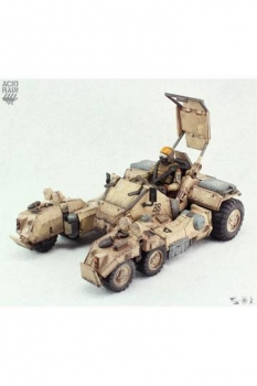 Acid Rain Action Mecha Fahrzeug mit Minifigur 1/18 Speeder MK.II (Sand) 23 cm