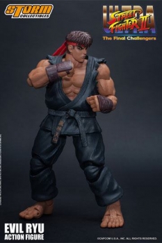 Ultra Street Fighter II: The Final Challengers Actionfigur 1/12 Evil Ryu 15 cm