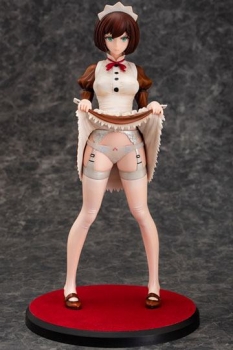 Iya na Kao Sarenagara Opantsu Misetemoraitai Hon Statue 1/6 Maid no Itou Chitose-san Brown Ver 26 cm