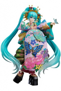 Character Vocal Series 01 Statue 1/7 Hatsune Miku Chokabuki Kuruwa Kotoba Awase Kagami Ver. 30 cm