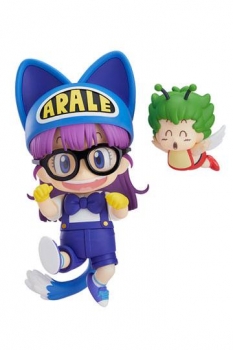 Dr. Slump Nendoroid Actionfigur Arale Norimaki Cat Ears Ver. & Gatchan 10 cm