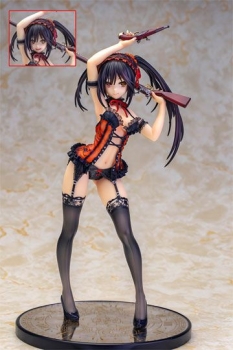 Date A Live II PVC Statue 1/7 Tokisaki Kurumi Lingerie Version Amiami Exclusive Ver. 24 cm