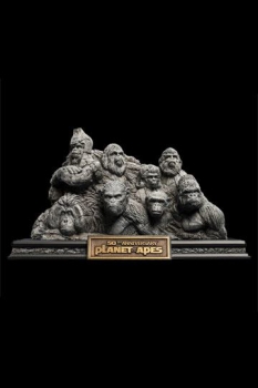 Planet of the Apes Statue Apes Through the Ages 29 cm