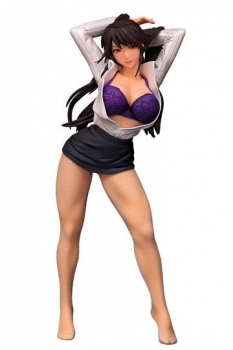 Hataraku Onna no Ureta Ase Statue 1/6 Otome Kurosama Ver. 2 29 cm