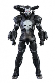 Marvel Future Fight Video Game Masterpiece Actionfigur 1/6 The Punisher War Machine Armor 32 cm