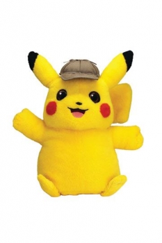 Pokémon: Meisterdetektiv Pikachu Plüschfigur mit Sprachfunktion Pikachu 35 cm *Englische Version*
