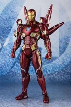 Avengers: Endgame S.H. Figuarts Zubehör-Set für Actionfigur Iron Man MK50