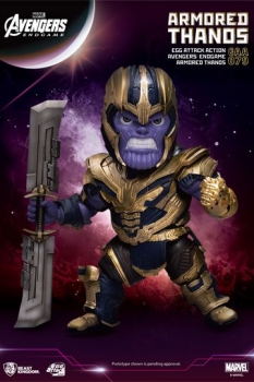 Avengers: Endgame Egg Attack Actionfigur Armored Thanos 23 cm