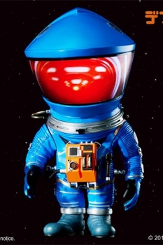 2001: Odyssee im Weltraum Artist Defo-Real Series Vinyl Figur DF Astronaut Blue Ver. 15 cm