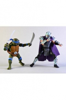 Teenage Mutant Ninja Turtles Actionfiguren Doppelpack Leonardo vs Shredder 18 cm