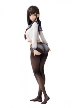 Original Character PVC Statue Yomu Tights Become Fat? 23 cm