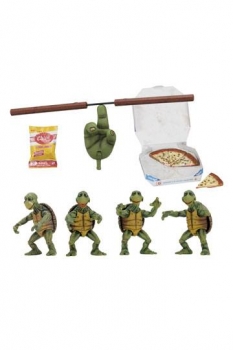 Teenage Mutant Ninja Turtles Actionfiguren 4er-Pack 1/4 Baby Turtles 10 cm