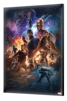Avengers: Endgame Holzdruck #02 40 x 60 cm