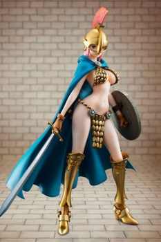 One Piece Excellent Model P.O.P Sailing Again PVC Statue 1/8 Gladiator Rebecca 22 cm