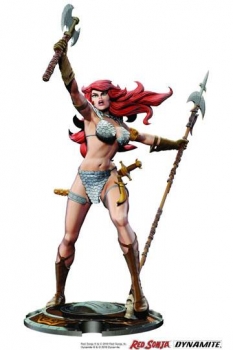 Red Sonja Statue Red Sonja 45th Anniversary by Frank Thorne 32 cm