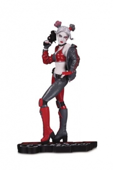 DC Comics Red, White & Black Statue Harley Quinn by Joshua Middleton 19 cm