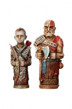 God of War Statuen Doppelpack Atreus Spielzeug 16-18 cm