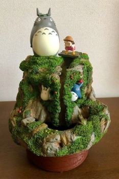 Mein Nachbar Totoro Diorama Water Garden Mae And Totoro