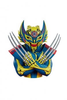Marvel Urban Aztec PVC Büste Wolverine by Jesse Hernandez 20 cm