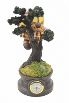 Mein Nachbar Totoro Tischuhr Totoro on Pine Tree 21 cm