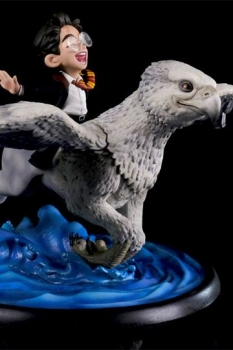 Harry Potter Q-Fig MAX Diorama Harry & Seidenschnabel 13 cm