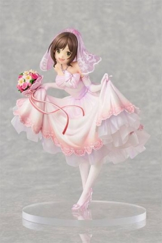 The Idolmaster Cinderella Girls PVC Statue 1/7 Miku Maekawa Dreaming Bride Ver. Limited 24 cm